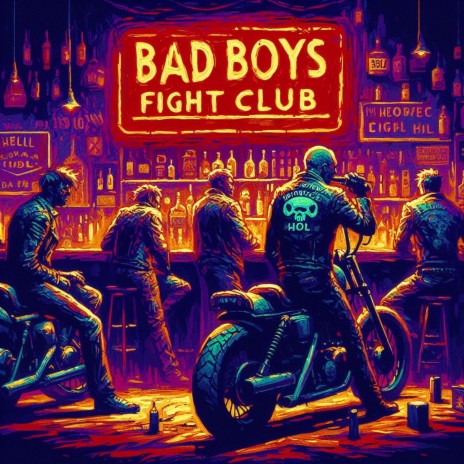 Bad Boys Punk Rock Motorcycle Bar