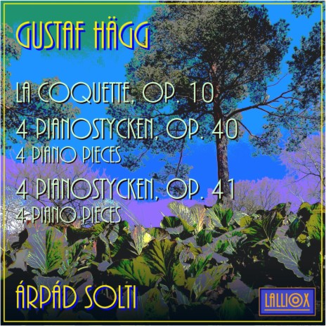 Gustaf Hägg: Four Piano Pieces, Op. 40, II. “I folkton” / “Folk Tune”