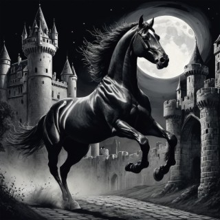 Black horse