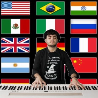 1 PIANO 15 NATIONAL ANTHEMS