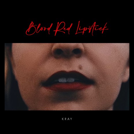 Blood Red Lipstick