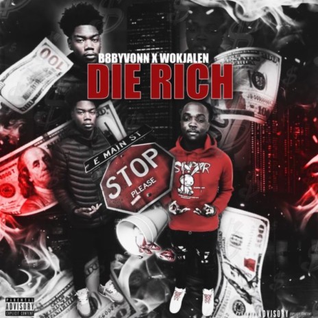 Die Rich ft. B8byVonn | Boomplay Music