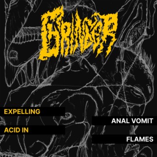 Expelling anal vomit acid in flames (Re-recorded)