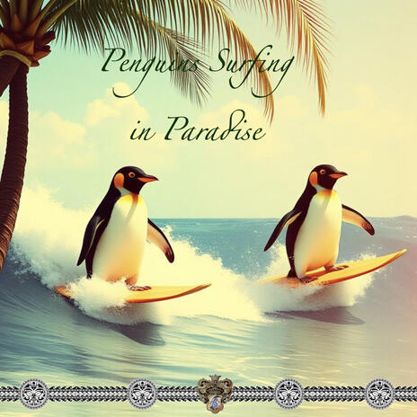 Penguins Surfing in Paradise | Boomplay Music