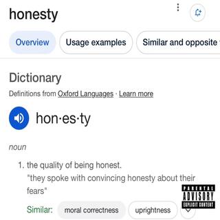 Honesty