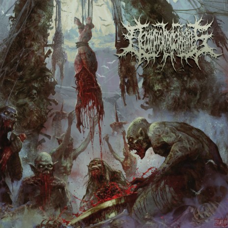 Ejaculation in the Disemboweled Body ft. Extermination Dismemberment | Boomplay Music