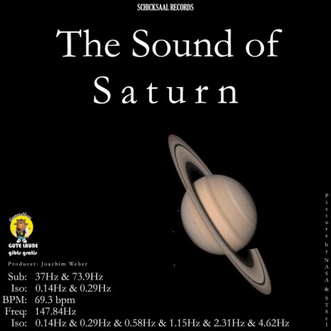 The Sound of Saturn (Sonifications, Solfeggio, Isochronic) [Long Version]