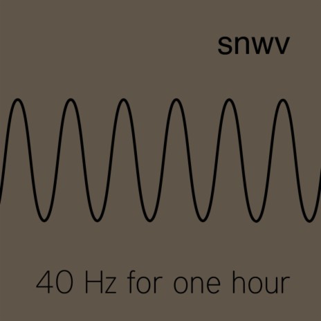 40 Hz Triangle Wave for One Hour | Boomplay Music