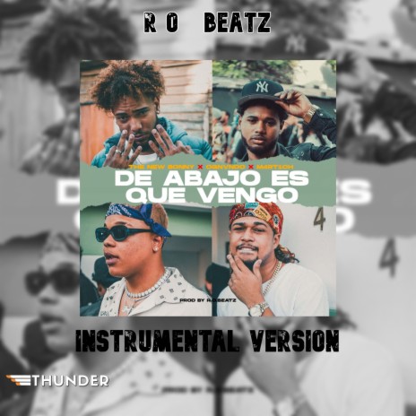 De Abajo Es Que Vengo (Instrumental Version) ft. The New Bonny | Boomplay Music