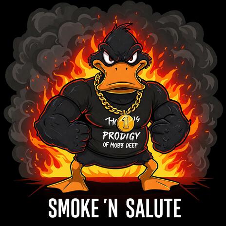 SMOKE N SALUTE ft. Liquid H20 | Boomplay Music