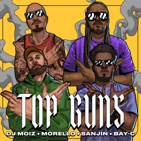 Top Guns ft. Morello, Sanjin & bay-c | Boomplay Music