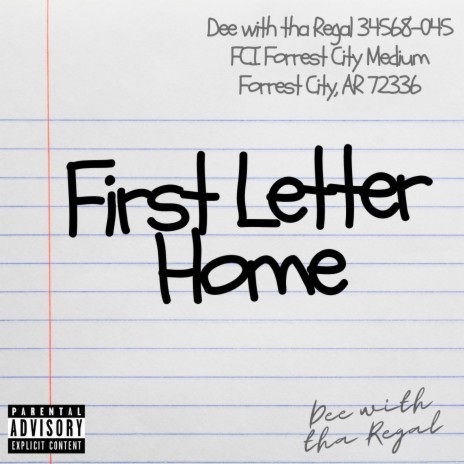 First Letter Home