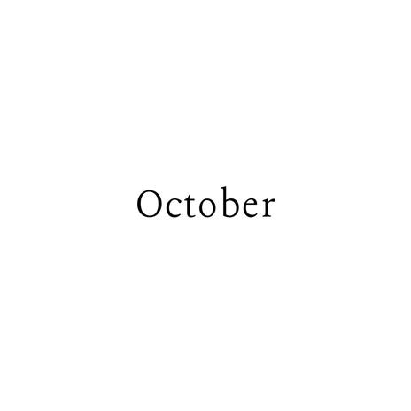 October | Boomplay Music