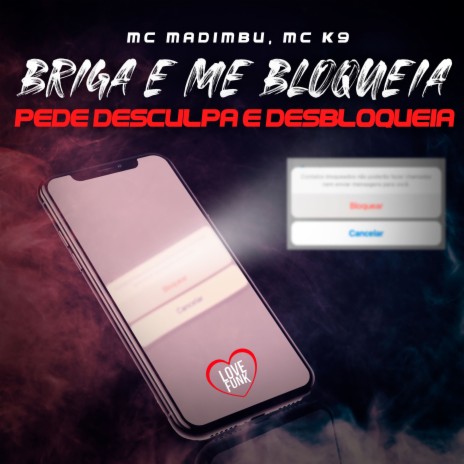 Briga e Me Bloqueia (Pede Desculpa e Desbloqueia) ft. Love Funk & MC K9 | Boomplay Music