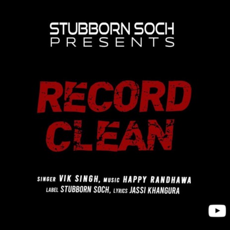 Record Clean Official Song | New Punjabi Song 2024 | Vik Singh | Jassi Khangura | Boomplay Music