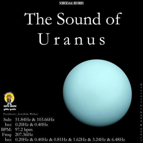 The Sound of Uranus (Sonifications, Solfeggio, Isochronic) (Long Version)