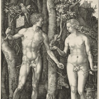 Albrecht Dürer – Adam i Ewa (rycina)