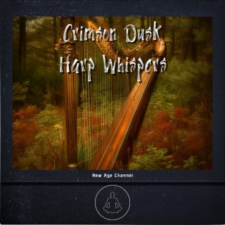 Crimson Dusk Harp Whispers