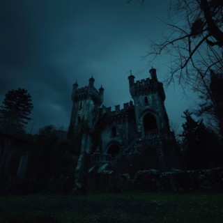 Abandoned Gothic Castle | Slow Dark Orchestra | Restless Nights in Darkness forChill | 3D Rain