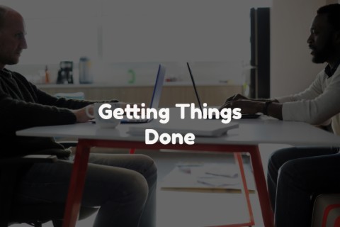 Chapter 16: Getting Things Done