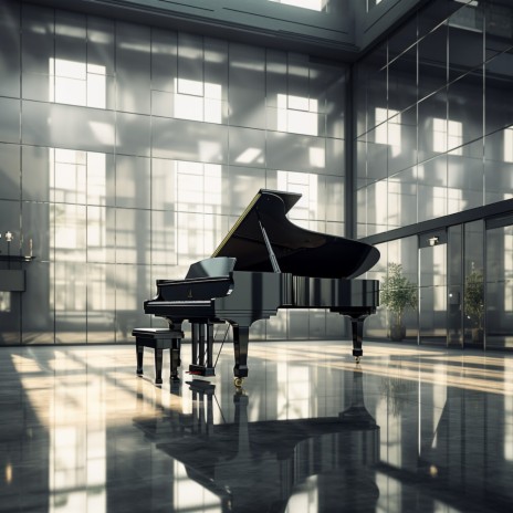Nighttime Piano Tunes in Jazz's Embrace ft. Winter Jazz Cafe Lounge & Ambient Music | Boomplay Music