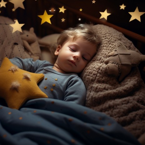 Night's Calm Lullaby Soothes ft. Baby Naptime Soundtracks & Natural Rain for Baby Sleep