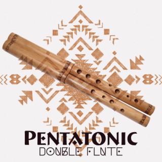 Pentatonic Double Flute: Etno & Authentic Instrument for Enjoying the Soul, Dvojačka, Tradiční Dvojitá Flétna