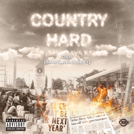 COUNTRY HARD ft. SLIKY | Boomplay Music
