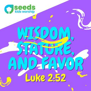 Wisdom, Stature and Favor (Luke 2:52 ESV)