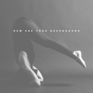New Age Yoga Background: Streching Time, Yoga Poses, Healing Time