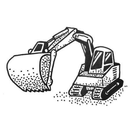 with the delicacy of an excavator | Boomplay Music