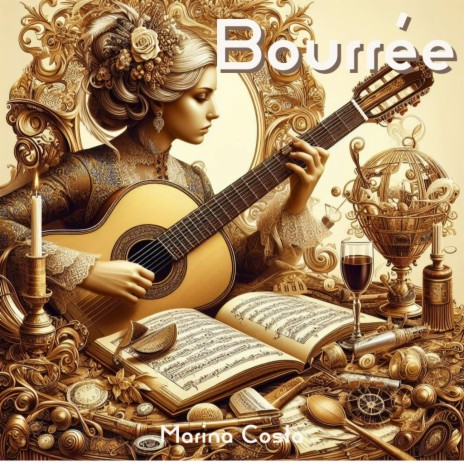 Bourrée (From Suite BWV 996) (For Acoustic Guitar) | Boomplay Music