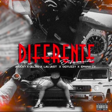 Diferente ft. Gillas, Lau Jast, OGyuzzy & Emana CV | Boomplay Music