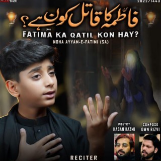 Fatima Ka Qatil Kon Hai by Mohammad Ali Rizvi