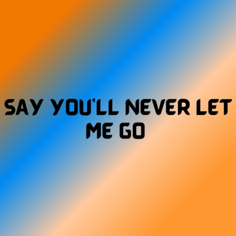 Say You'll Never Let Me Go | Boomplay Music