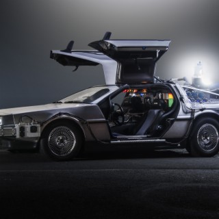 Doc Brown and the DeLoreans