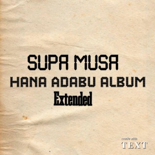 Hamna adabu Album extended