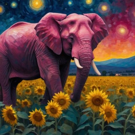 Pink Elephants On Starry Nights | Boomplay Music