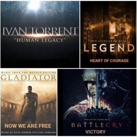 Human Legacy & Heart Of Courage & Now We Are Free & Victory (Piano) | Boomplay Music