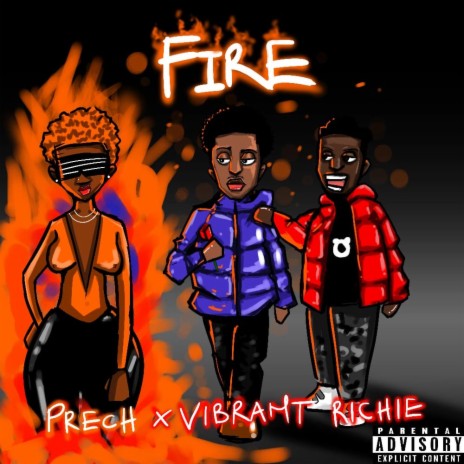 Fire (feat. Vybrant Richie) | Boomplay Music