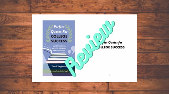 Thoughts about Quote Books (Review of Perfect Quotes for College Success)