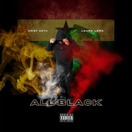 All black ft. Laura Lora | Boomplay Music
