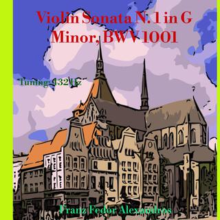 Violin Sonata N. 1 in G Minor, BWV 1001