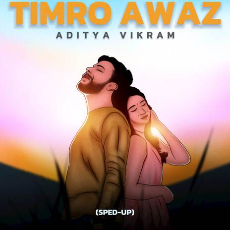 Timro Awaz (Sped-up) ft. Bibas Music | Boomplay Music