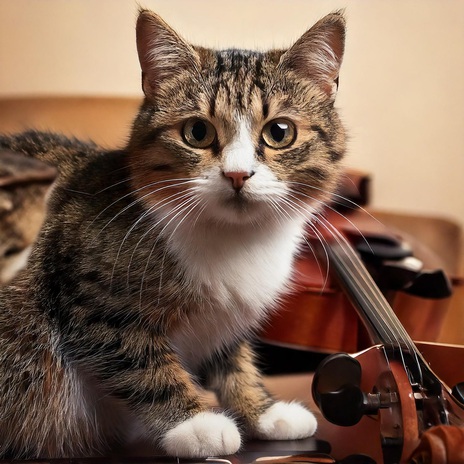 Delicate String Comfort ft. Cat Lullabies & Cat Sounds | Boomplay Music