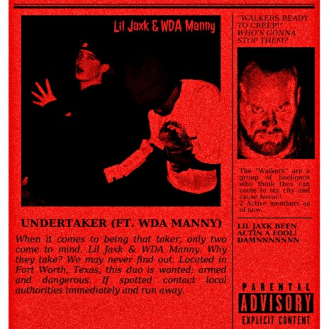 UNDERTAKER ft. WDA Manny | Boomplay Music