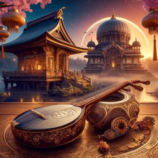 Mystic Strings: Shamisen & Sitar Fusion