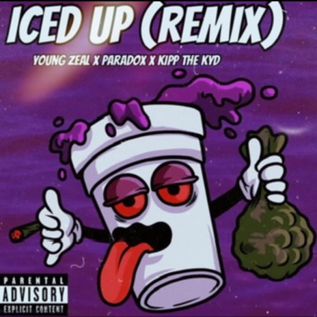 Iced Up (REMIX) ft. PARADOX & Kipp the KYD | Boomplay Music