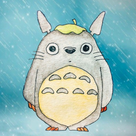 Totoro and Rain