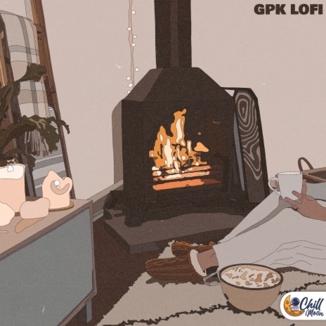 by the fireplace ft. Chill Moon Music | Boomplay Music